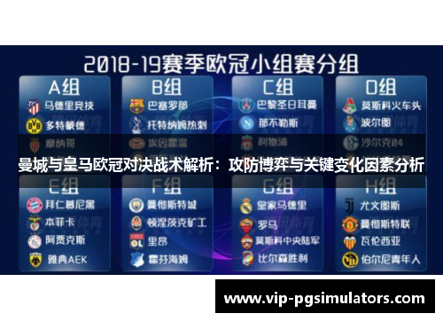 曼城与皇马欧冠对决战术解析：攻防博弈与关键变化因素分析