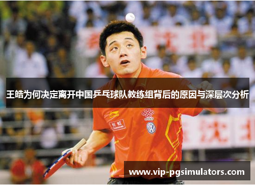 王皓为何决定离开中国乒乓球队教练组背后的原因与深层次分析